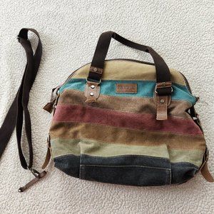 Multicolor messenger bag/tote bag